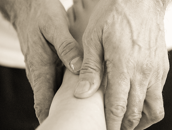 Massage des pieds